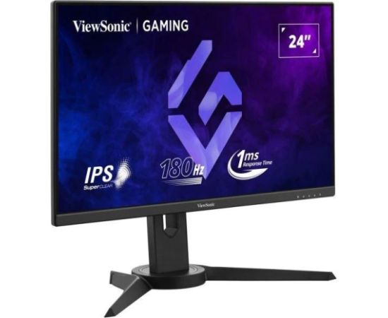 LCD Monitor VIEWSONIC VX2479J-HD-PRO 24" Gaming Panel IPS 1920x1080 16:9 180 Hz Matte 1 ms Swivel Pivot Height adjustable Tilt Colour Black VX2479J-HD-PRO