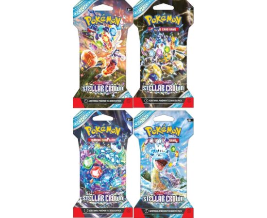 Pokemon Karty Stellar Crown Sleeved Booster (1 sztuka)