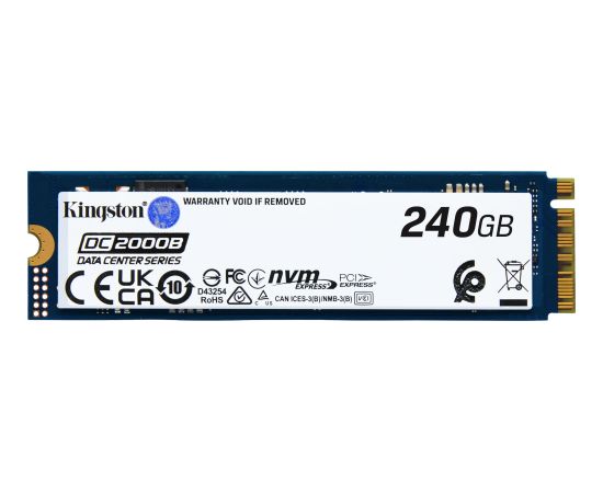 SSD Kingston 240G DC2000B PCIe 4.0 M.2 2280 EnteSSD