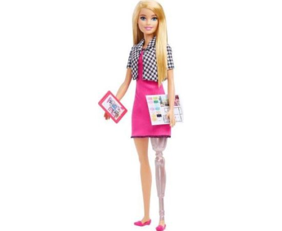 Mattel Lalka Barbie Barbie Kariera Projektantka wnętrz HCN12