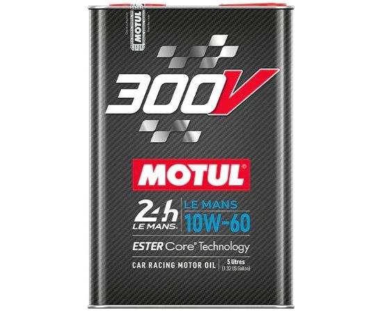 Motul 300V LE MANS 10W-60 5L Ester Core 5 Litri