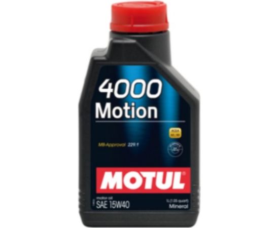 Motul 4000 Motion 15W40 1L ACEA A3/B3, API SL/CF