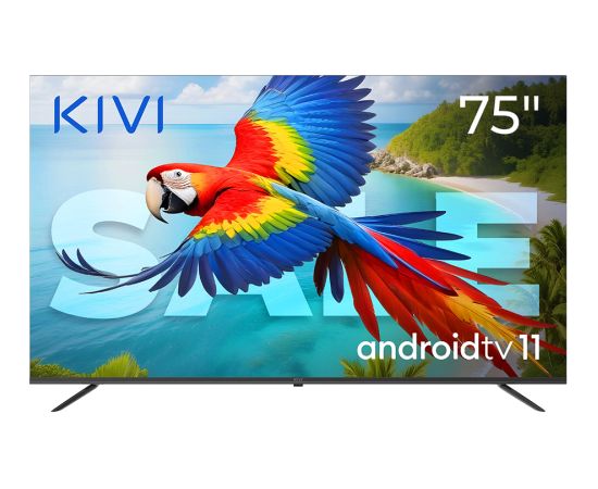 JVC KIVI 75U760QB 75" UHD Android Smart TV Black