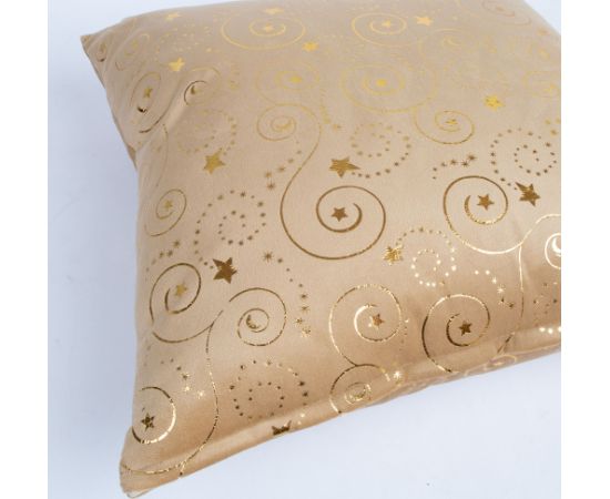 Pillow GLORY 2, 45x45cm, golden lines