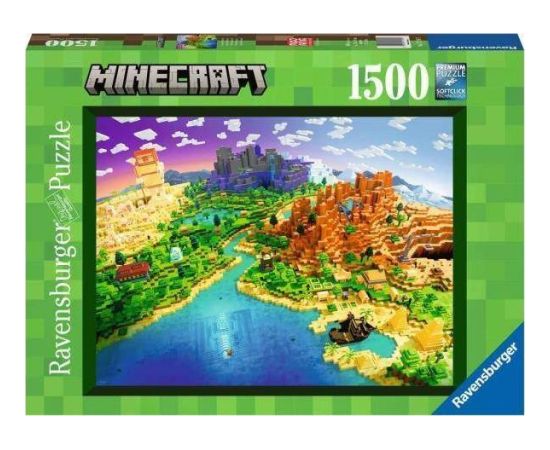 Ravensburger Puzzle 1500el World of Minecraft