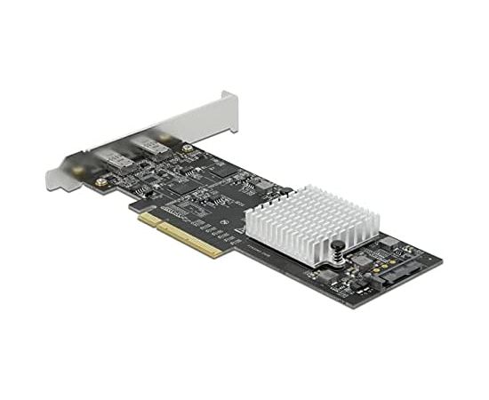 DeLOCK PCIe x8> 2xext. USB 20 Gbps USB-C - 89009