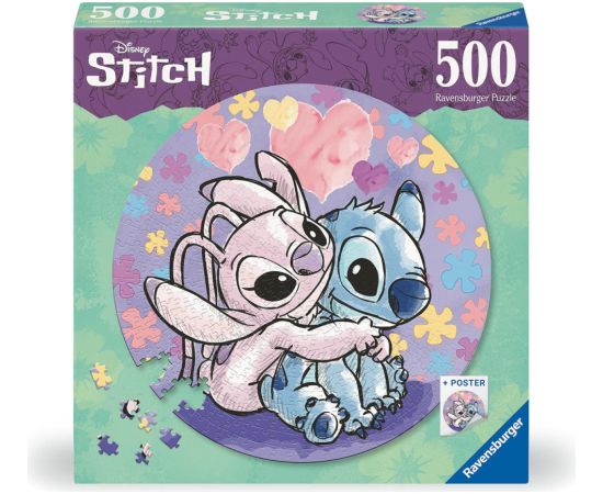 Ravensburger Puzzle Disney: Stitch  Angel (500pcs) (17581)