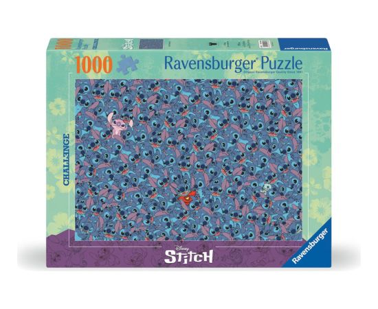 Ravensburger Puzzle Disney: Stitch - Stitch Challenge (1000pcs) (12001265)