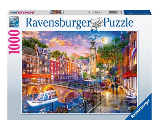 Ravensburger Puzzle: Sunset over Amsterdam (1000pcs) (12000884)