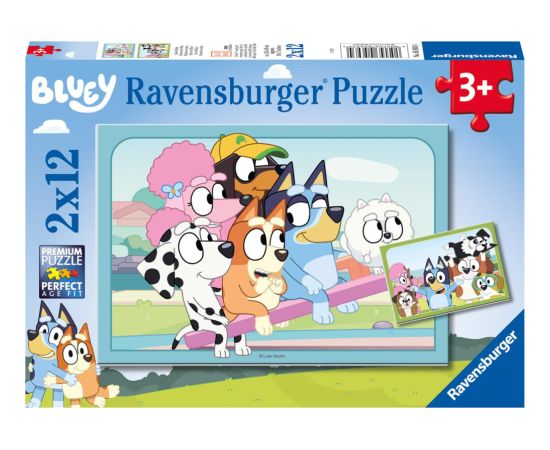 Ravensburger Puzzle: Bluey - Fun with Bluey (2x12pcs) (5693)