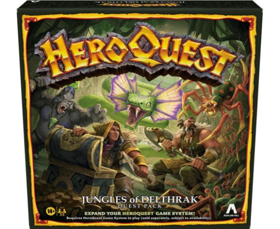 Hasbro Heroquest Jungles Of Delthrak - Quest Pack (English Language) (F9907)