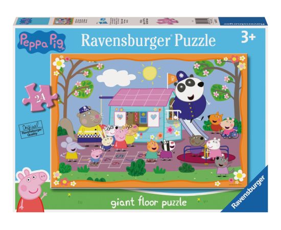 Ravensburger Giant Floor Puzzle: Peppa Pig - Fun at the Club House (24pcs) (3141)