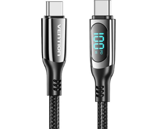 Vention TAYBH USB 2.0 C-C 5A 100W 2M USB cable (black)