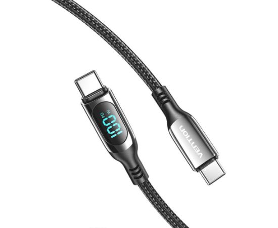 Vention TAYBH USB 2.0 C-C 5A 100W 2M USB cable (black)