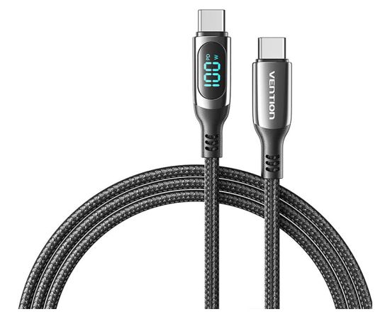 Vention TAYBH USB 2.0 C-C 5A 100W 2M USB cable (black)