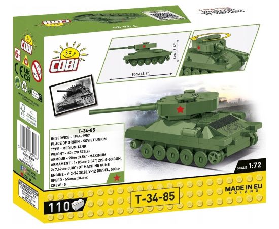 Cobi Klocki Historical Collection T-34-85