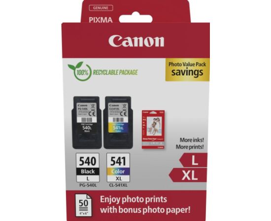 Canon ink cartridge PG-540L/CL-541XL Value Pack