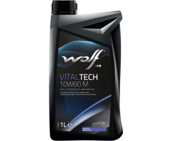 Wolf VITALTECH 10W60 M 1L SN/CF, A3/B4/ BMW M-model