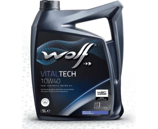 Wolf VITALTECH 10W40 5L SL/CI-4, A3/B4/E7,228.3..