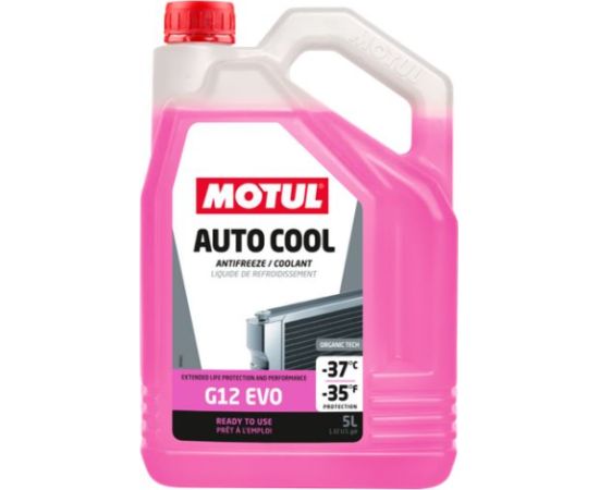 Motul Auto Cool G12 EVO -37o 5L dzesēšanas šķidrums G12+,G13 VW