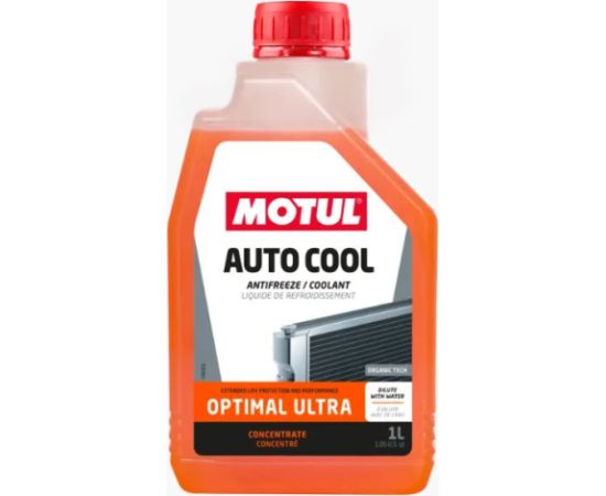 Motul Auto CoolOptimal Ultra 1L Dzesēšanas šķidrums- koncentrāts G12+ sarkans