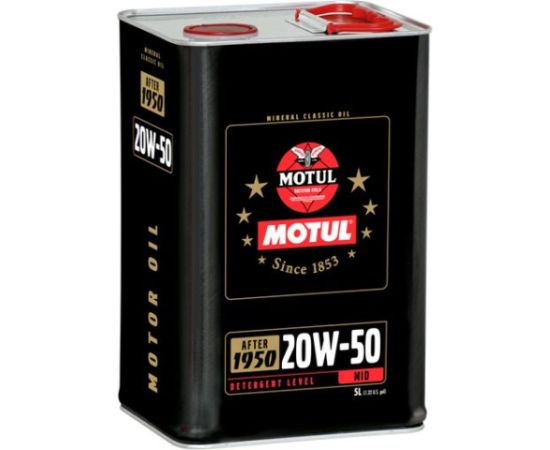 Motul Classic Oil SAE 20W50 5L Retroauto 1950- SF/CC