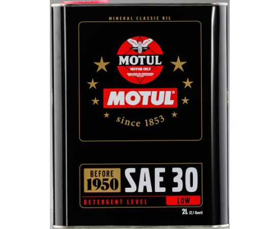 Motul Classic Oil SAE 30 2L Motoreļļa retroauto -1950