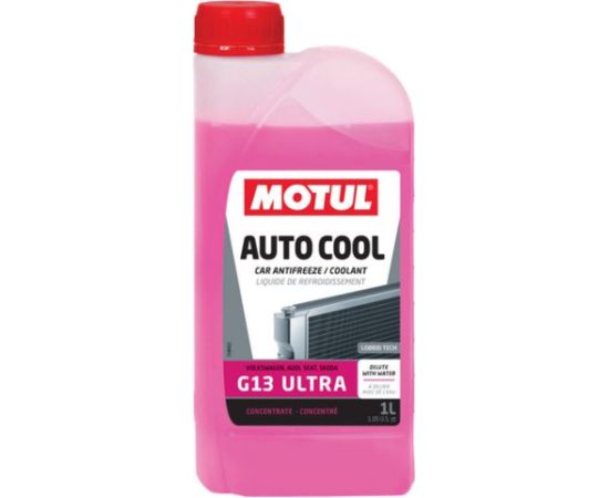 Motul AUTO COOL (Inugel) Ultra G13 Dzesēšanas šķidrums- koncentrāts 1L Tips: G13 violets