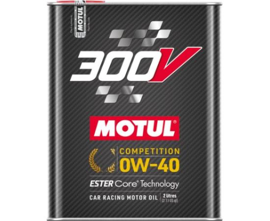 Motul 300V Competition 0W40 2L 2021 ESTER Core®technology