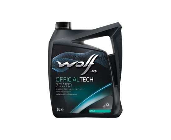 WOLF OFFICIALTECH 75W80 5L GL5 VW 501 50, G 005 000