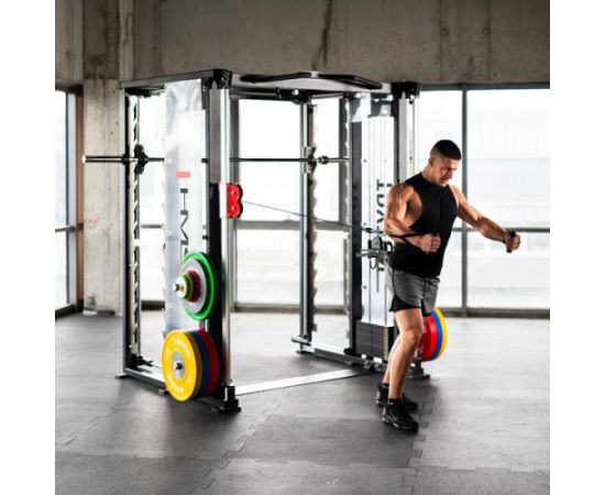 Trenažieris TRYTON SMITH MACHINE 3D WITH DOUBLE LIFT AND STACK COMMERCIAL HMS