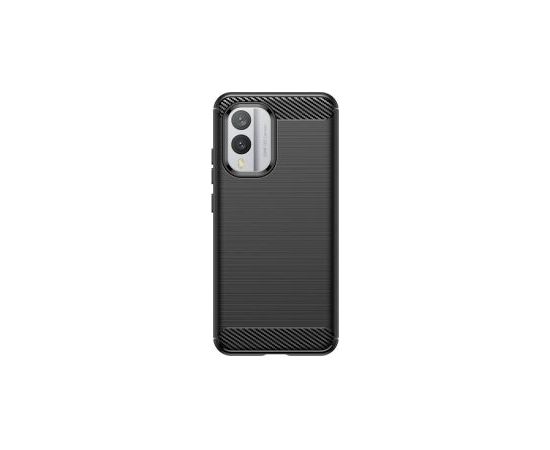 Hurtel -  Carbon Case silicone case for Nokia X30 - black