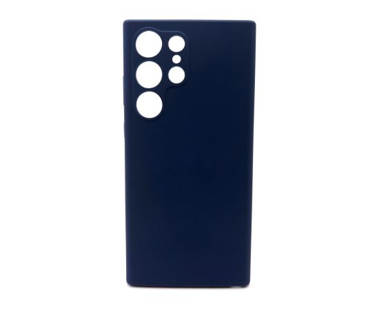 Evelatus Samsung  Galaxy S23 Ultra Premium Magsafe Soft Touch Silicone Case New Function Midnight Blue