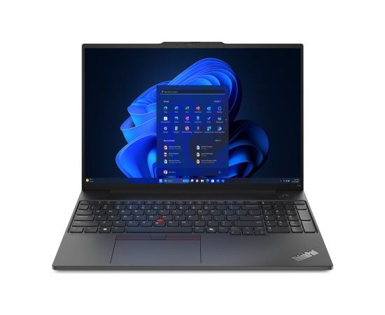 Lenovo ThinkPad E16 AMD Ryzen™ 7 7735HS Laptop 40.6 cm (16") WUXGA 16 GB DDR5-SDRAM 512 GB SSD Wi-Fi 6E (802.11ax) Windows 11 Pro Black