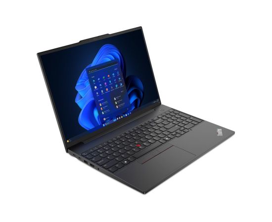 Lenovo ThinkPad E16 AMD Ryzen™ 7 7735HS Laptop 40.6 cm (16") WUXGA 16 GB DDR5-SDRAM 512 GB SSD Wi-Fi 6E (802.11ax) Windows 11 Pro Black