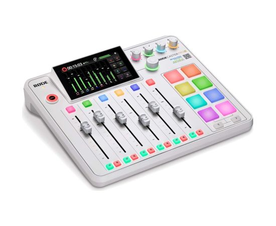 RØDE RODECaster Pro II White - podcast production studio, white