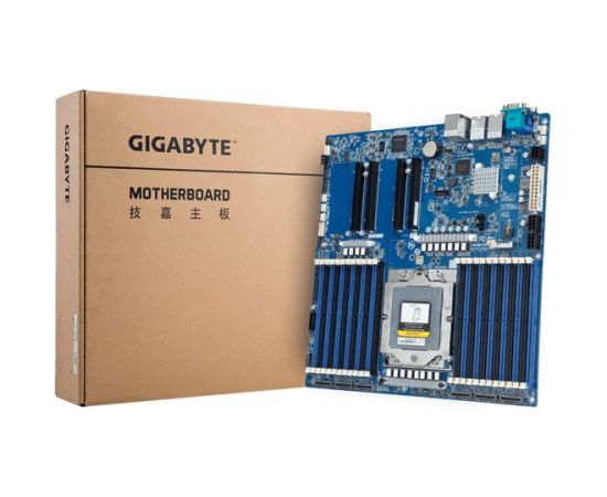 Płyta główna Gigabyte MZ33-AR0 1x SP5 AMD Epyc 9004 SoC (24x DIMM, 6x MCIO 8i, 1xM.2, 2x10Gbe, IPMI, E-ATX)