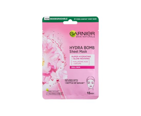 Garnier Skin Naturals / Hydra Bomb Sakura 1pc W / Face Mask