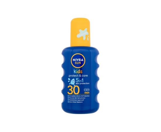 Nivea Sun Kids / Protect & Care Sun Spray 5 in 1 200ml SPF30 K / Sun Body Lotion