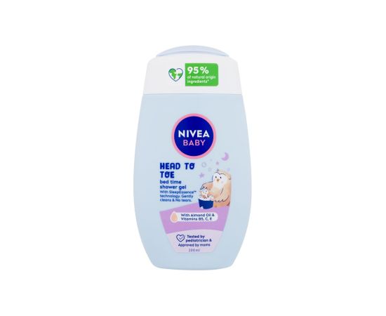 Nivea Baby / Head To Toe Bed Time Shower Gel 200ml K / Shower Gel