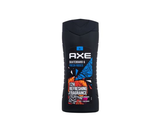 AXE Skateboard / & Fresh Roses Scent 400ml M / Shower Gel