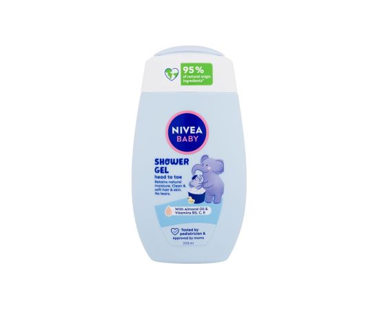 Nivea Baby / Head To Toe Shower Gel 200ml K / Shower Gel