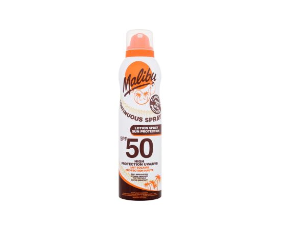 Malibu Lotion Spray / Aerosol 175ml SPF50 U / Sun Body Lotion