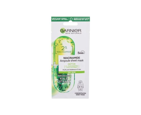 Garnier Skin Naturals / Niacinamide Ampoule 1pc W / Face Mask