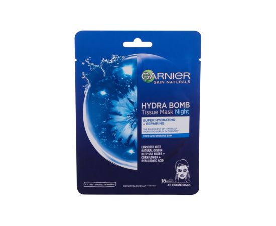 Garnier Skin Naturals / Hydra Bomb Night 1pc W / Face Mask