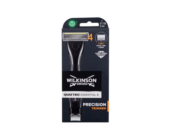 Wilkinson Sword Quattro / Essential 4 Precision Trimmer 1pc M / Razor