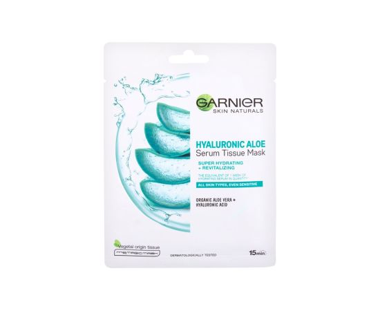 Garnier Skin Naturals Hyaluronic Aloe / Serum Tissue Mask 1pc W / Face Mask