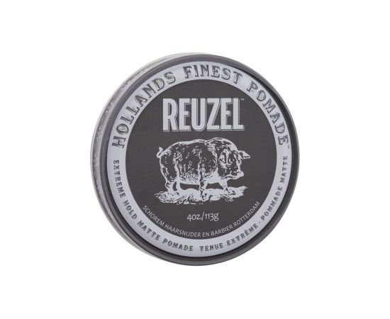 Reuzel Hollands Finest Pomade / Extreme Hold Matte Pomade 113g M / Hair Cream