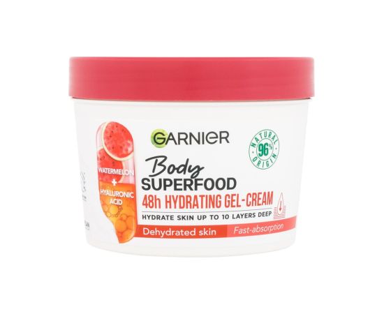 Garnier Body Superfood / 48h Hydrating Gel-Cream 380ml Watermelon & Hyaluronic Acid W / Body Cream