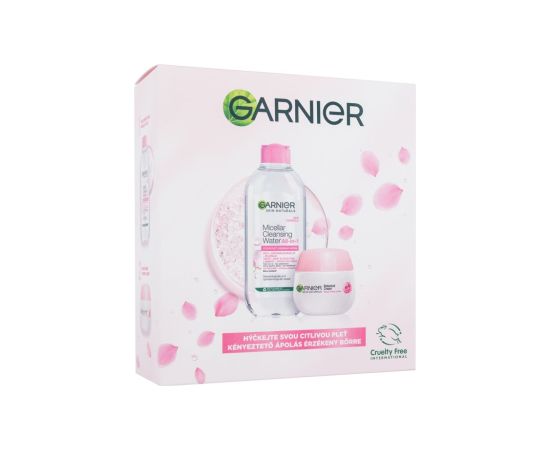 Garnier Skin Naturals / Rose Cream 50ml Gift Set W / Day Cream